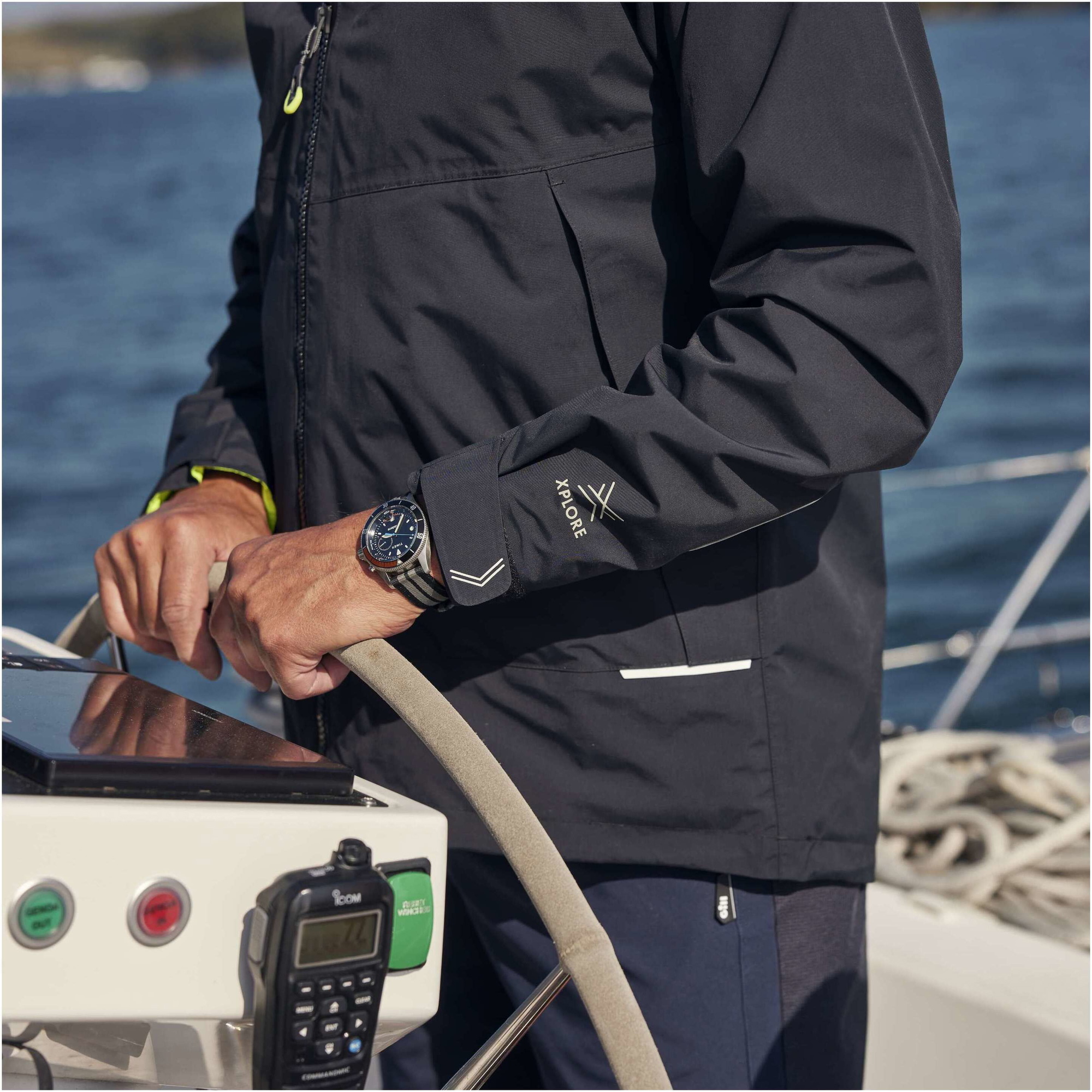 2026 Gill Mens OS3 Coastal Sailing Jacket OS33J - Black